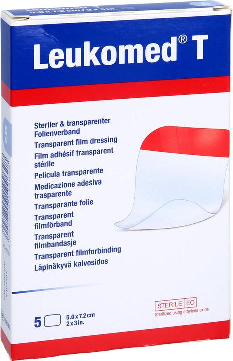 Actual product image BSN T transparenter Filmverband 7.2x5cm (5 x)