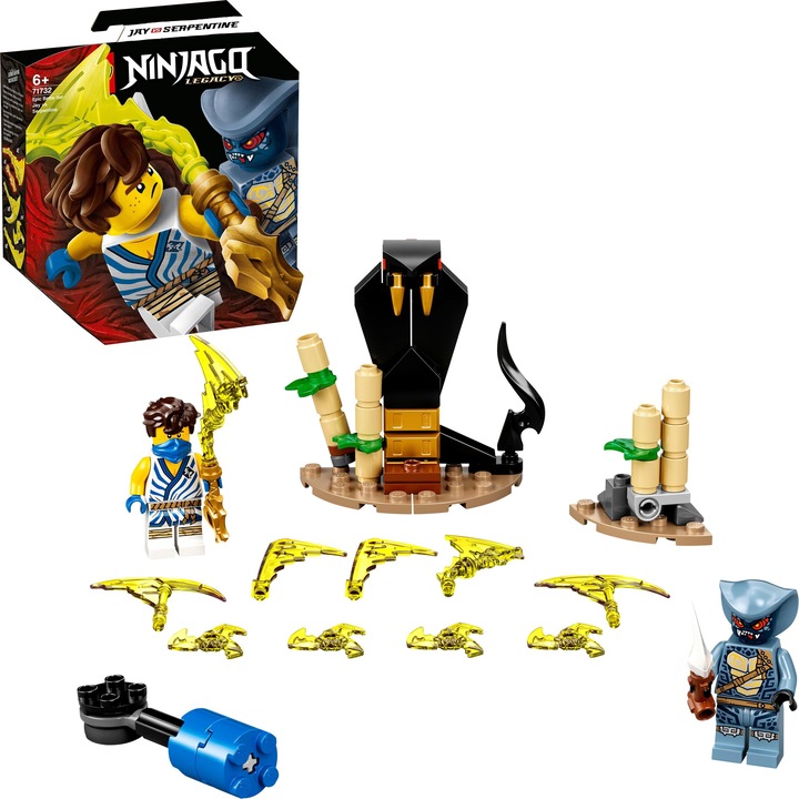 Actual product image LEGO Battle Set: Jay vs. Serpentine (71732, LEGO Ninjago)