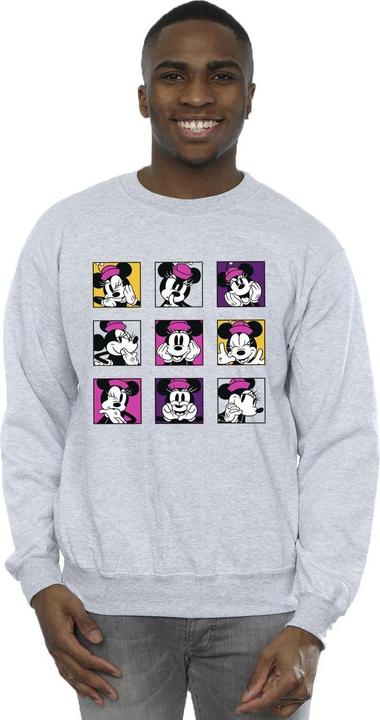 Actual product image Disney Mens Minnie Mouse Squares Sweatshirt (L)