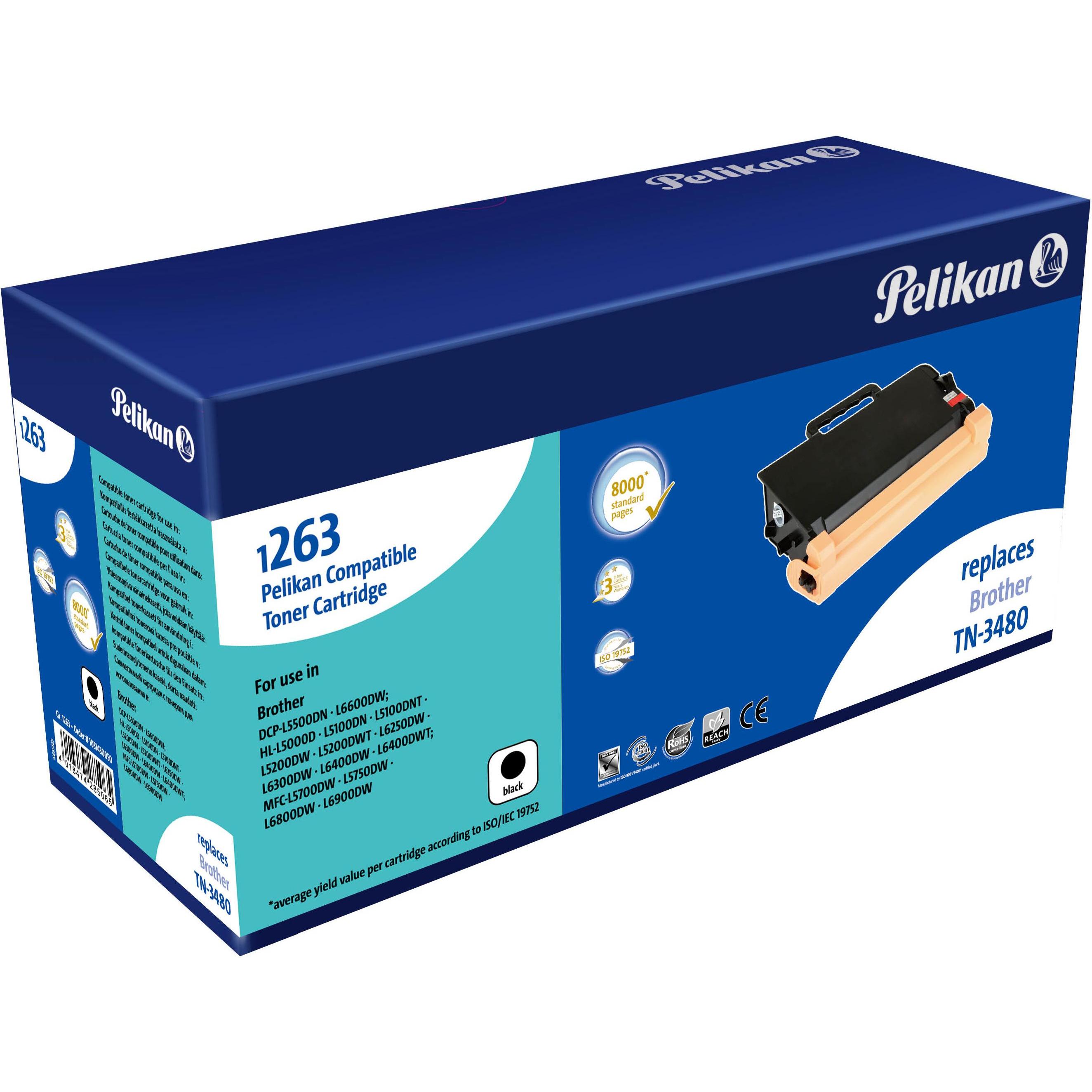 Pelikan, Toner, TN-3480 (BK)