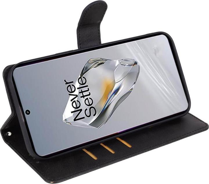 Cover-Discount OnePlus 12R - Premium Handyhlle Etui schwarz