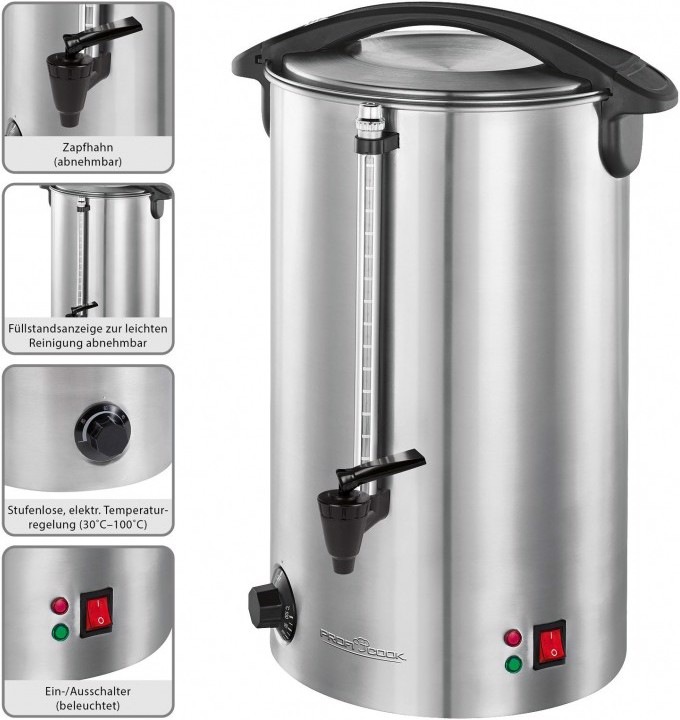 Actual product image Proficook Hot beverage dispenser