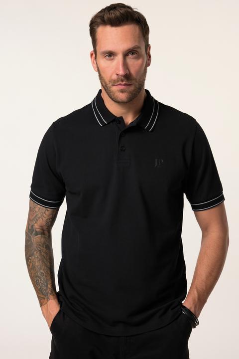 Image du produit JP1880 JP 1880 Herren grosse Grössen Poloshirt FLEXNAMIC®, Halbarm, Piqué schwarz XXL 835507100-XXL (XXL)