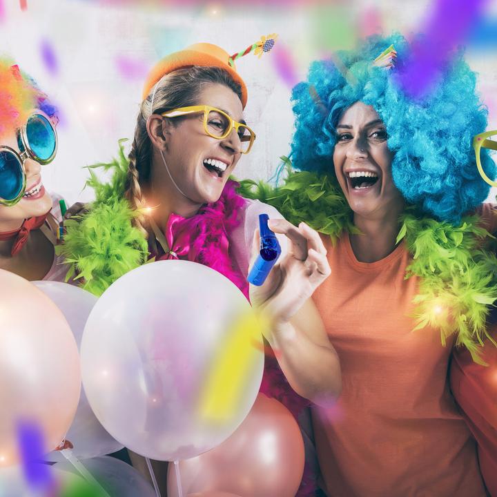 Actual product image Relaxdays Party Blowers Pack of 50, Kids? Noisemakers