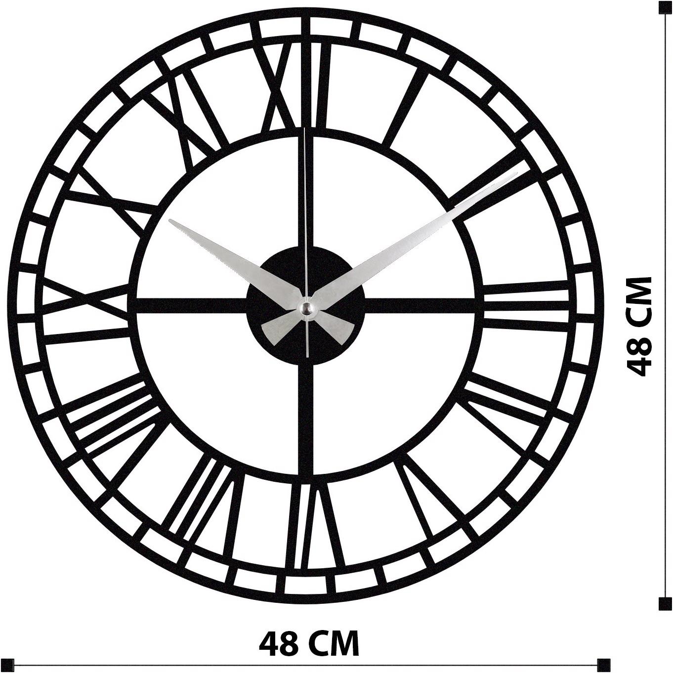 Wallxpert, Wanduhr, Ensley (48 cm)