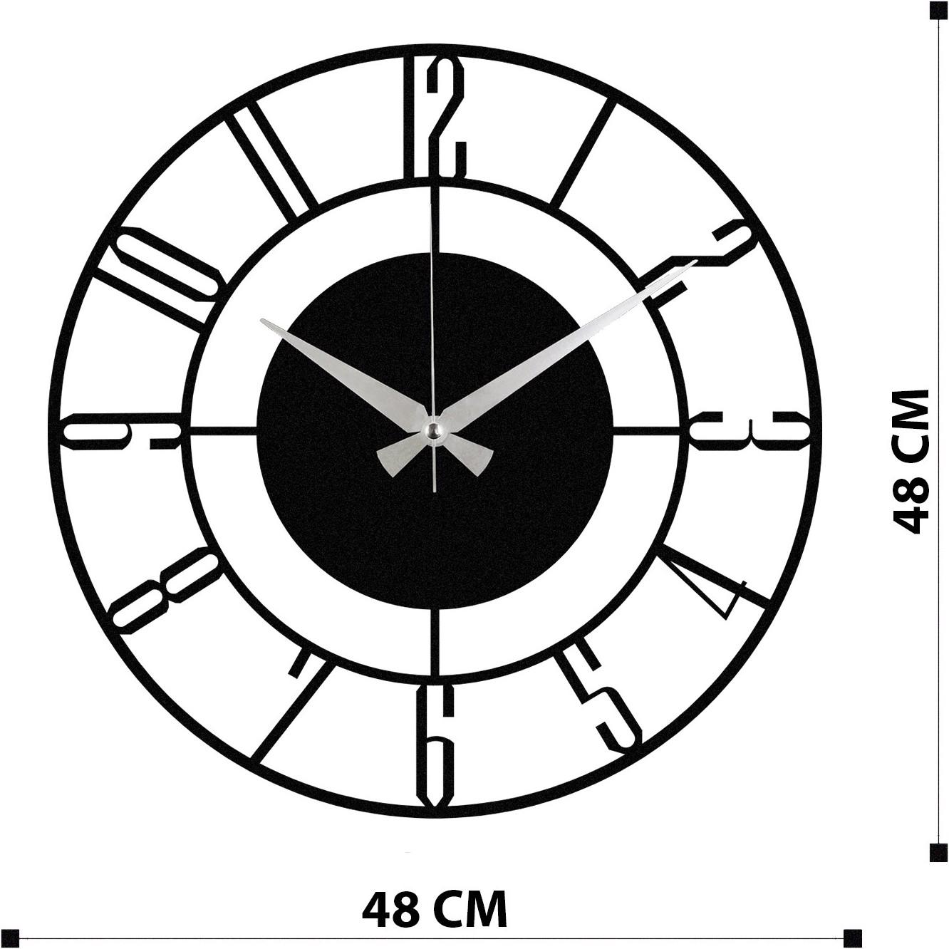 Wallxpert, Wanduhr, Ensley (48 cm)