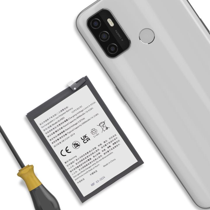 Immagine prodotto Clappio Batteria sostitutiva da 5000mAh, sostituisce il modello BLP805