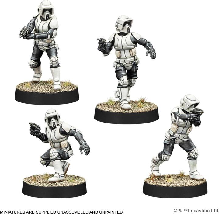 Produktbild Atomic Mass Games Star Wars Legion - Scout Troopers (Kunststoff)
