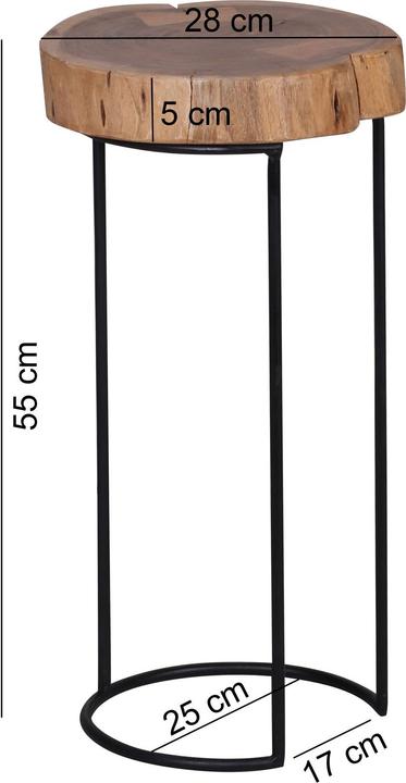 Image du produit FineBuy Tiff (28 x 28 x 55 cm)