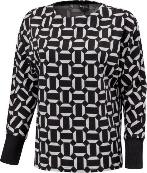 Immagine prodotto Artime Damen Jacquard-Pullover, geometrisches Muster (S)