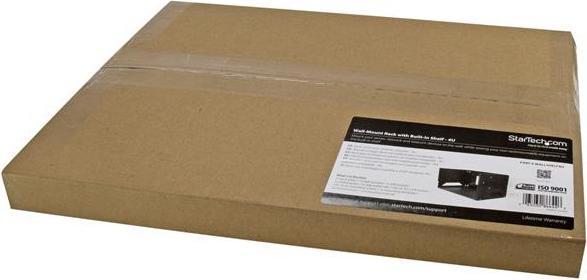 Image du produit StarTech 8u Rack Mural Avec étagère (8 HE, Rack 19 pouces)