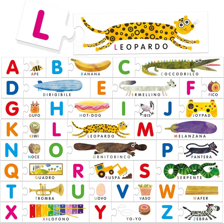 Actual product image Sombo IT Montessori Alfabeto Tattile (Italian)
