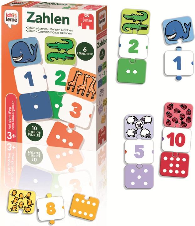 Actual product image Jumbo I learn numbers (German, 2 - 5 years)