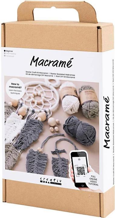 Actual product image Creativ Company Learning set Macramé