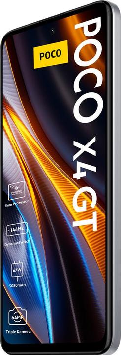 Actual product image Xiaomi Poco X4 GT (128 GB, Silver, 6.60", Dual SIM, 5G)
