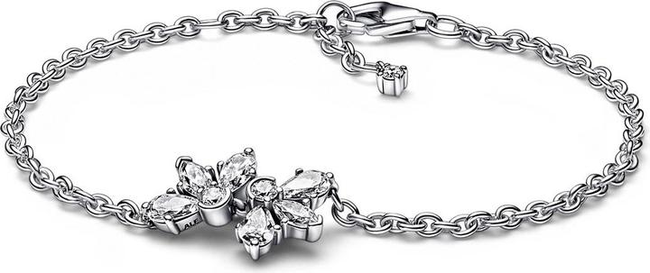 Immagine prodotto Pandora Bracciale a catena con cluster di Erbario scintillante (18 cm, Argento 925)