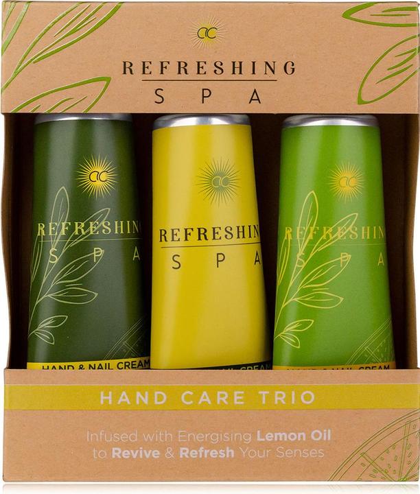 Immagine prodotto Roost Set per la cura delle mani REFRESHING SPA 6057740 Fragranza: Limone e Gelsomino (Set per la cura del corpo)