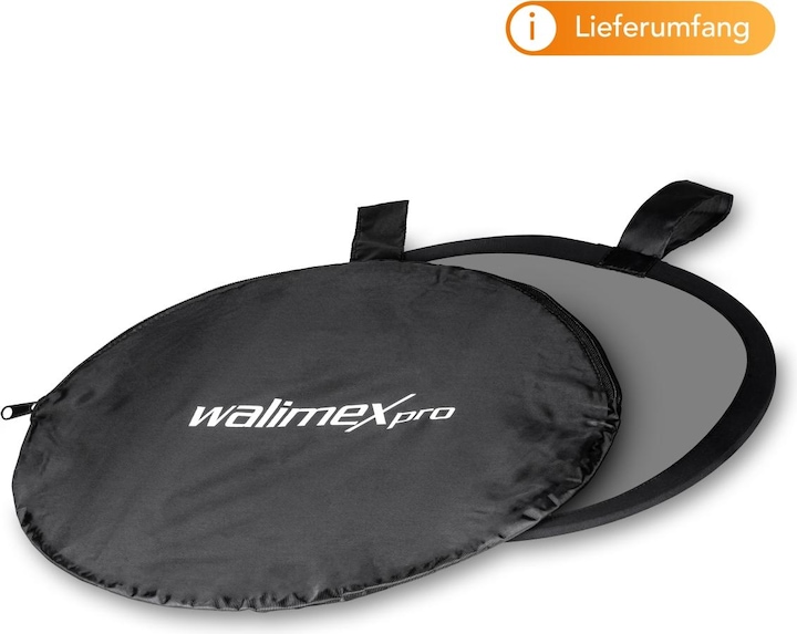 Image du produit Walimex Carte pliée grise 30x30 cm (Posemètre)