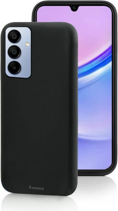 Actual product image Fongex Galaxy A15 - Fonex TPU rubber cover black (Samsung Galaxy A15)