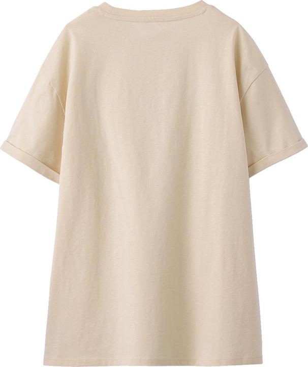 Envie de Fraise Bio-Kollektion: T-Shirt mit Frottee-Schrift für Schwangerschaft und Stillzeit