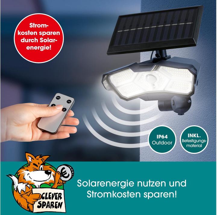 Actual product image Easymaxx Work light Solar light 3.7 V (400 lm)