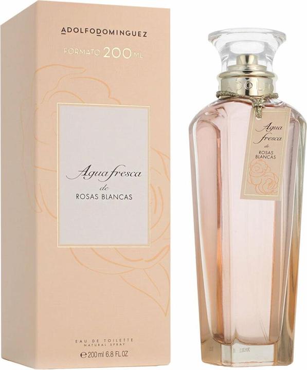 Actual product image Adolfo Dominguez Agua Fresca De Rosas Blancas Eau (Eau de toilette, 200 ml)