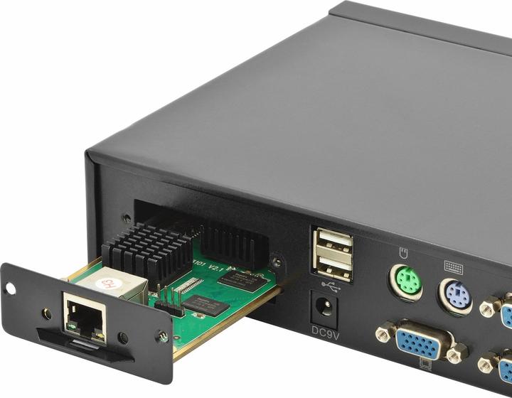 Immagine prodotto Digitus Modulo IP per commutatori KVM Manutenzione remota tramite interfaccia web per DS-23200 DS-23300