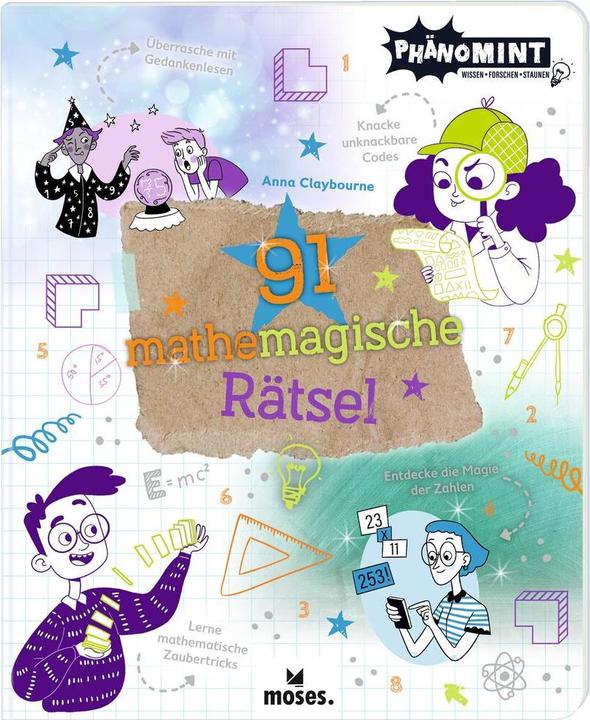 PhänoMINT 91 mathemagische Rätsel (Deutsch, Anna Claybourne, 2022)