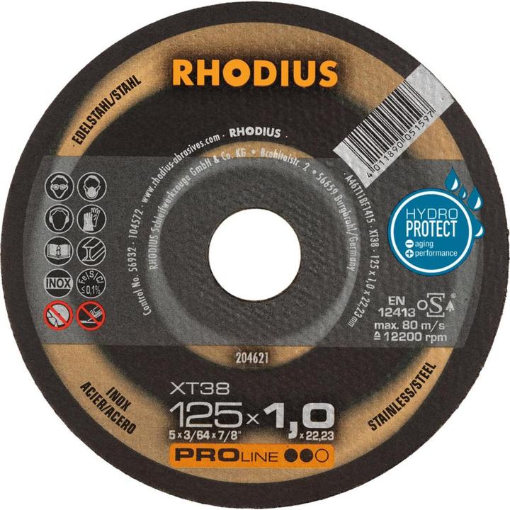 Produktbild Rhodius Trennscheibe XT38 205602 Durch