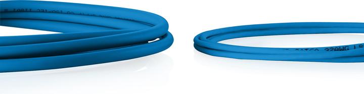 Image du produit Digitus CAT 6 U-UTP Slim Patchkabel, 5 m, noir (U/UTP, CAT6, 5 m)