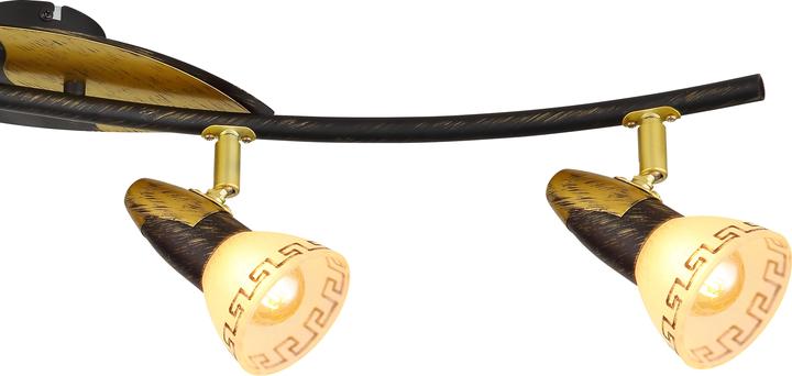 Image du produit Globo Projecteur NOVARA, patiné or, 5449-4 (E14)