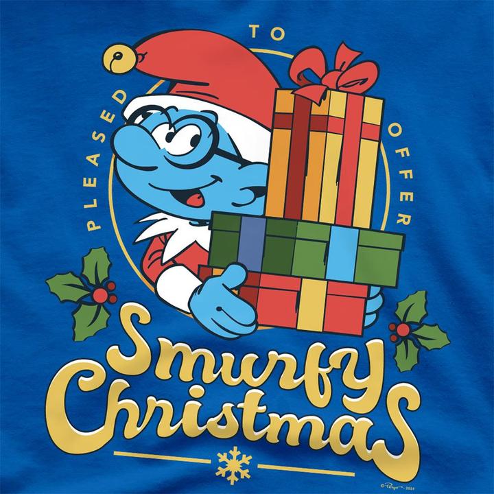 Produktbild The Smurfs Smurfy Christmas TShirt (4XL)
