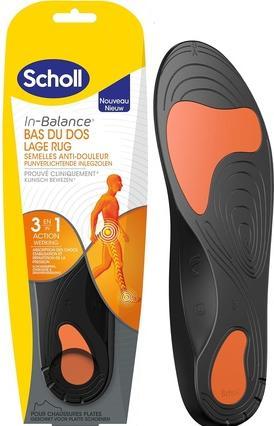 Produktbild Scholl in-Balance Orthopädische Einlegesohle für Schmerzen im unteren Rücken Klinisch erprobt Grösse S