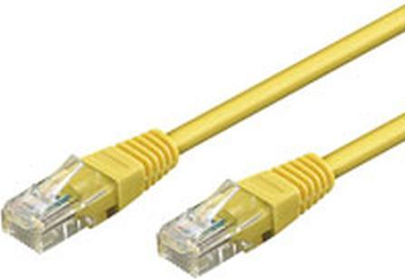 Produktbild Goobay CAT 5e Patchkabel, U/UTP, Gelb, 2 m (U/UTP, CAT5e, 2 m)