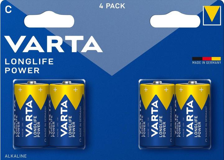 Varta Longlife Power (4 Stk., C, 7800 mAh)