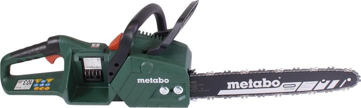 Actual product image Metabo MS 36-18 LTX BL 40 Battery chain saw 36 V ( 2x 18 V ) 40 cm 22 m/s brushless + 2x battery 10.0 A (Battery chain saw)