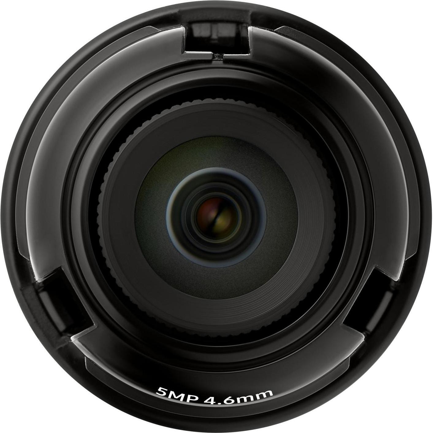 Hanwha Objektiv SLA-5M4600P 4.6-4.6 mm Manuell C, Netzwerkkamera, Schwarz