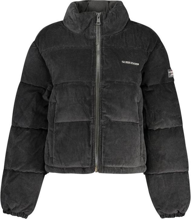 Actual product image Guess Jeans Nero Polyester Woman Jacket (S)