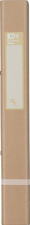 Immagine prodotto Elba Raccoglitore ad anelli Touareg, DIN A4, beige, cartone rigido a 2 anelli, larghezza dorso: 35 mm (A4, 32 mm, 1 pz.)