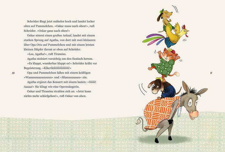 Produktbild Die Bremer Stadtmusikanten - was wirklich geschah: Oskar ganz nach oben (Deutsch, Gerlis Zillgens, Katja Jäger, 2018)
