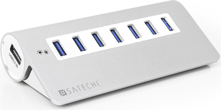 Actual product image Satechi Aluminium Stroke (7 ports)