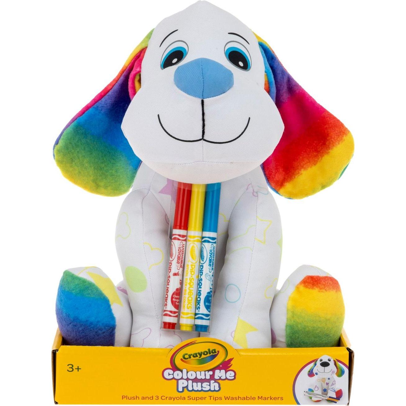 Crayola Color and Plush - Colorable dog plush toy