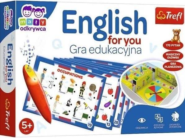 Actual product image Trefl English game for you Little Explorer and Magic Pencil (English)