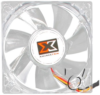 Produktbild Xigmatek Crystal 80 Green LED Lüfter (80 mm)