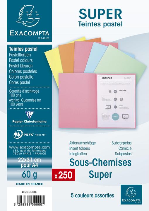 Produktbild Exacompta Sammelmappen - Aktendeckel (A4)