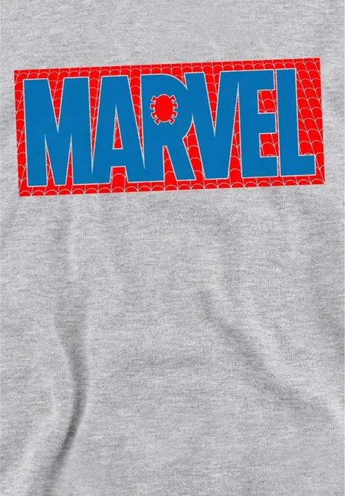 Produktbild Spiderman Kapuzenpullover Logo meliert (128)