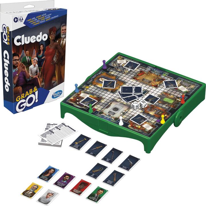 Produktbild Hasbro Grab & Go Cluedo