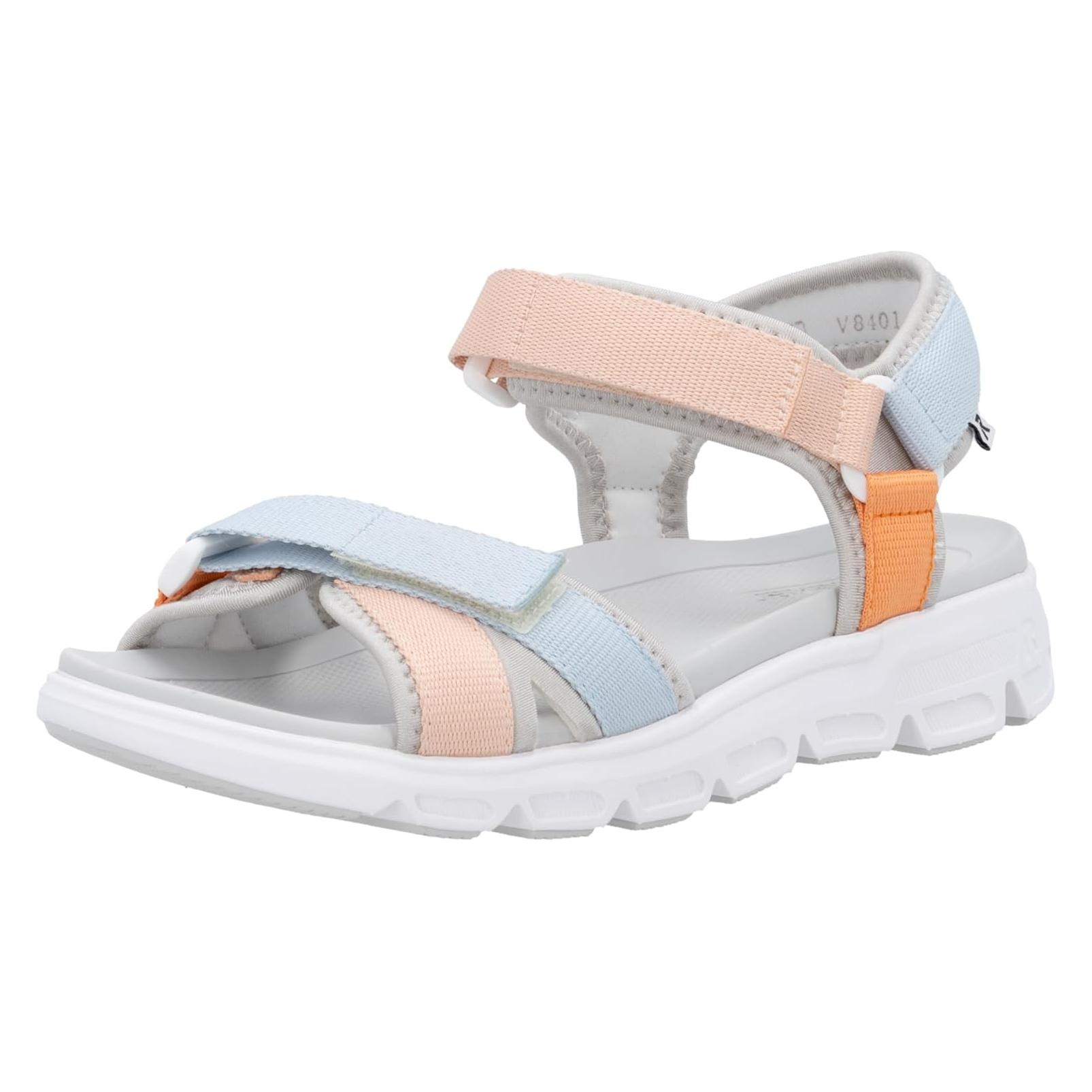 Rieker, Vrouwen, Sandalen, Sandalen, Veelkleurig, (37)