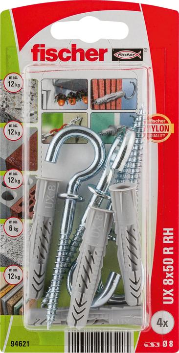 Produktbild Fischer Universaldübel UX 8x50 RH K