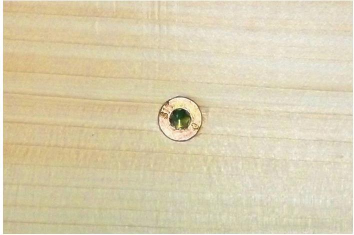 Produktbild Celo Abdeckklebepunkt Magic Tap Ahorn passend für alle Senkkopfschrauben